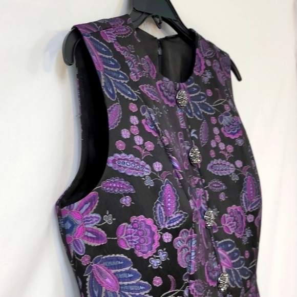 𝅺Elie Tahari Louisa Sleeveless Jacquard Dress - Picture 10 of 17